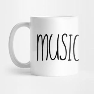 Music Over Boys Mug